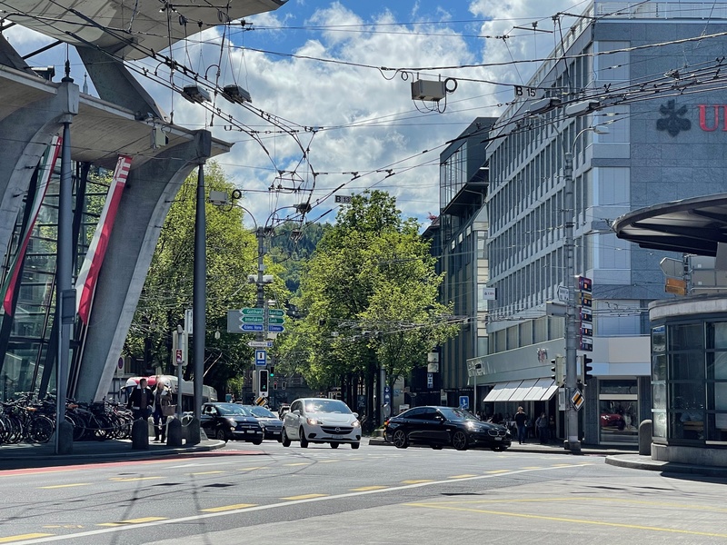 Luzern Bahnhofplatz Pilatusstrasse