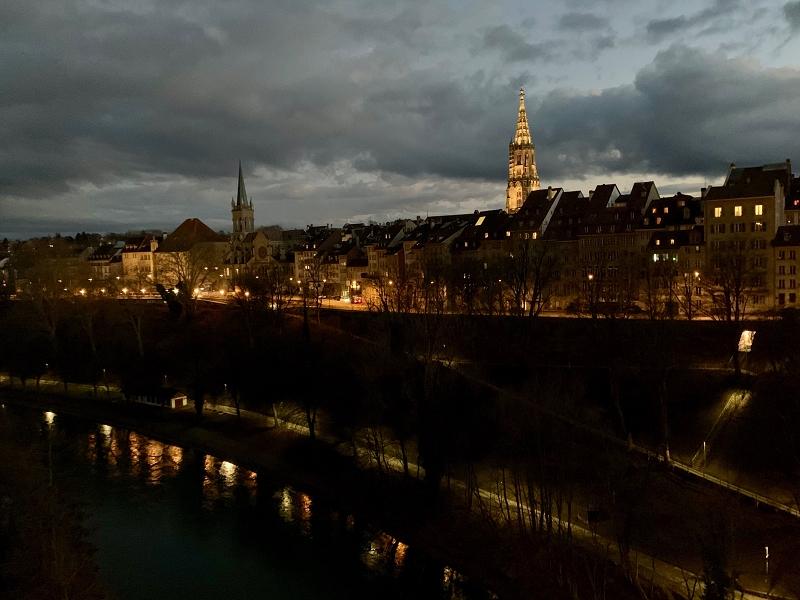 Bern Kornhausbrücke Berner Münster