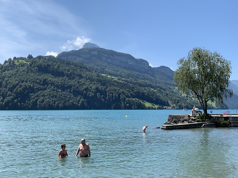 Brunnen Strandbad Föhnhafen